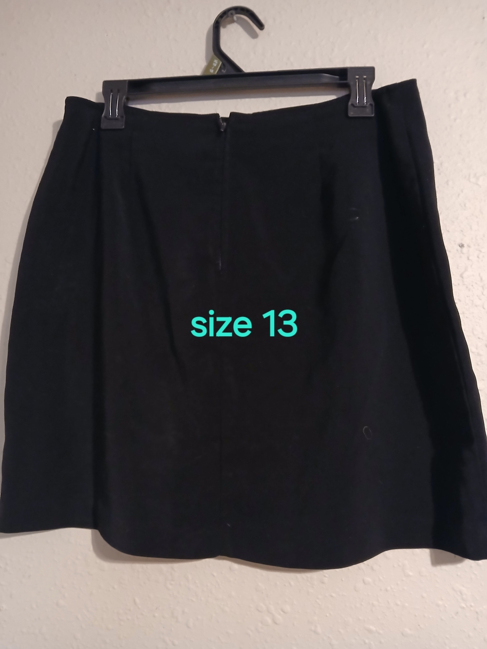 Source Unknown Black A-Line Skirt
